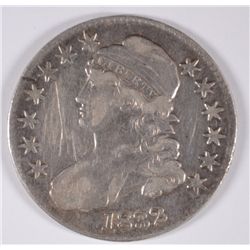 1832 BUST HALF VF/XF SCRATCHES