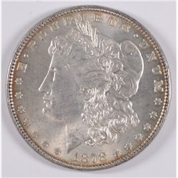 1878 7 TF MORGAN DOLLAR MS-64