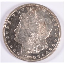 1880-O MORGAN DOLLAR MS-63 LIGHT TONE