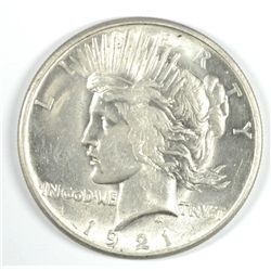 1921 PEACE DOLLAR CH BU
