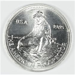 1985 1 OZT .999 FS ENGELHARD PROSPECTOR