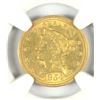 Image 2 : 1854-O $2.5 GOLD LIBERTY NGC AU-58