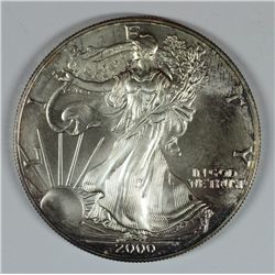 2000 SILVER AMERICAN EAGLE
