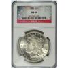 Image 1 : 1883 MORGAN DOLLAR NGC MS-64