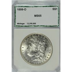 1899-O MORGAN DOLLAR PCI MS-65