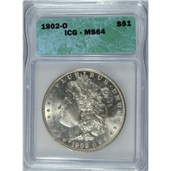 1902-O MORGAN DOLLAR ICG MS-64