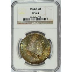 1904-O MORGAN DOLLAR NGC MS-63