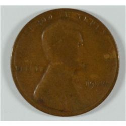 1924-D LINCOLN CENT G/VG
