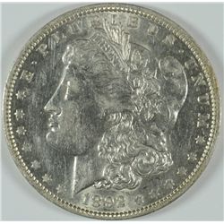 1892-O MORGAN SILVER DOLLAR, MS-62