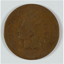 1877 INDIAN HEAD CENT, GOOD  KEY DATE!