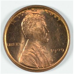 1909 VDB LINCOLN CENT, MS-64 RED