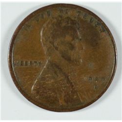 1909-S VDB LINCOLN CENT KEY DATE! VF++