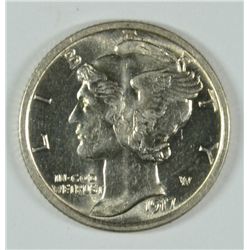 1917-D MERCURY DIME MS-64
