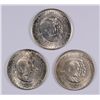 Image 1 : 1954 (P, D, S) WASHINGTON/CARVER COMMEN HALF DOLLARS CH BU