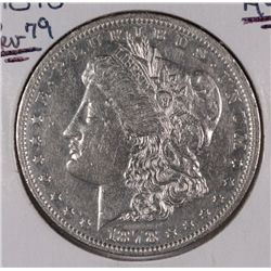 1878 (REV OF 79) MORGAN DOLLAR AU