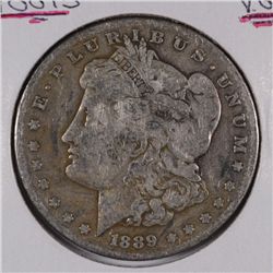 1889-S MORGAN DOLLAR VG