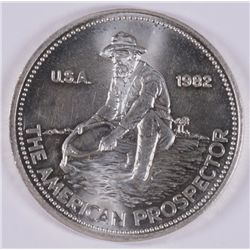 1982 1 OZT .999 FS ENGELHARD PROSPECTOR