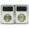 Image 2 : 1951-D, & 53-D FRANKLIN HALF DOLLARS NGC MS-63 FBL