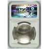 Image 4 : 2014 BASEBALL HALL OF FAME SILVER DOLLAR, NGC MS-69!  WOW!!