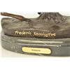 Image 8 : 9"x10" Fredrick Remington-"Warrior" Handcast Bronze Sculpture/Statue With Marble Base   7 LBS.