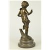 Image 4 : 14.5"x5.5" French Moreau Child Marble Statue Victorian   10 LBS.