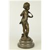 Image 5 : 14.5"x5.5" French Moreau Child Marble Statue Victorian   10 LBS.