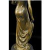 Image 10 : 13"x5" Large Lost Wax Strong Hand Bronze Sculpture Statue Deco Figurine   8 LBS.