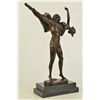 Image 5 : 15"x9" Signed Art Deco~Bruno Zach~Two Russian Dancer Detailed Hand Made Bronze Statue   10 LBS.