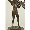 Image 7 : 15"x9" Signed Art Deco~Bruno Zach~Two Russian Dancer Detailed Hand Made Bronze Statue   10 LBS.