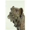 Image 6 : 11"x12" Bronze Statue Dog Hunting Bird English Irish Setter Art   10 LBS.