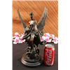 Image 1 : 14"x8" Signed Original Milo An Angel Rescuing Woman Bronze Sculpture Marble Statue   13 LBS.