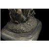 Image 10 : 14"x9" Large Multi Color Patina Hot Cast Mermaid and Dolphin Bronze Sculpture Statue   10 LBS.