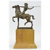 Image 3 : 15.5"x11" The "Amazon Warrior" Bronze Statue Franz Von Stuck   20 LBS.
