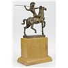 Image 4 : 15.5"x11" The "Amazon Warrior" Bronze Statue Franz Von Stuck   20 LBS.