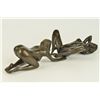 Image 2 : 2.5"x10" Signed And Numbered 2 Pcs Erotic Girls Making Love Statue Decor   5 LBS.