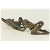 Image 3 : 2.5"x10" Signed And Numbered 2 Pcs Erotic Girls Making Love Statue Decor   5 LBS.