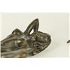 Image 8 : 2.5"x10" Signed And Numbered 2 Pcs Erotic Girls Making Love Statue Decor   5 LBS.