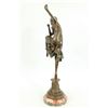 Image 3 : 21"x12" Cl.J.R.Colinet Bronze Art Deco Dancer Statue   12 LBS.