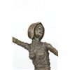 Image 5 : 23"x13" Signed D.H Chiparus Russian Dancer Bronze Sculpture On Marble Statue 23" Tall   17 LBS.
