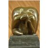 Image 3 : 9"x11.5" Botero Bronze Woman Bending Sculpture   23 LBS.