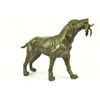 Image 3 : 12"x19" Signed Truffot Hunting Dog With Dead Bird Bronze Sculpture Statue Figurine   13 LBS.