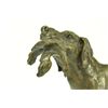 Image 4 : 12"x19" Signed Truffot Hunting Dog With Dead Bird Bronze Sculpture Statue Figurine   13 LBS.