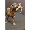 Image 7 : 12"x19" Signed Truffot Hunting Dog With Dead Bird Bronze Sculpture Statue Figurine   13 LBS.