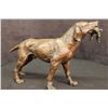 Image 9 : 12"x19" Signed Truffot Hunting Dog With Dead Bird Bronze Sculpture Statue Figurine   13 LBS.