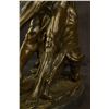 Image 7 : 17"x12" Milo Of Croton Bronze Statue Puget Greek Wrestler   26 LBS.