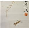 Image 8 : Four Chinese WC Insect Paper Qi Baishi (1864-1957)