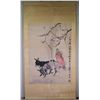 Image 5 : Chinese WC Donkey Scroll Huang Zhou (1925-1997)