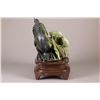 Image 5 : Chinese Green Jadeite Carved Chicken