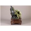 Image 5 : Chinese Green Jadeite Carved Chicken