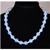 Image 1 : Chinese Clear White Agate Necklace
